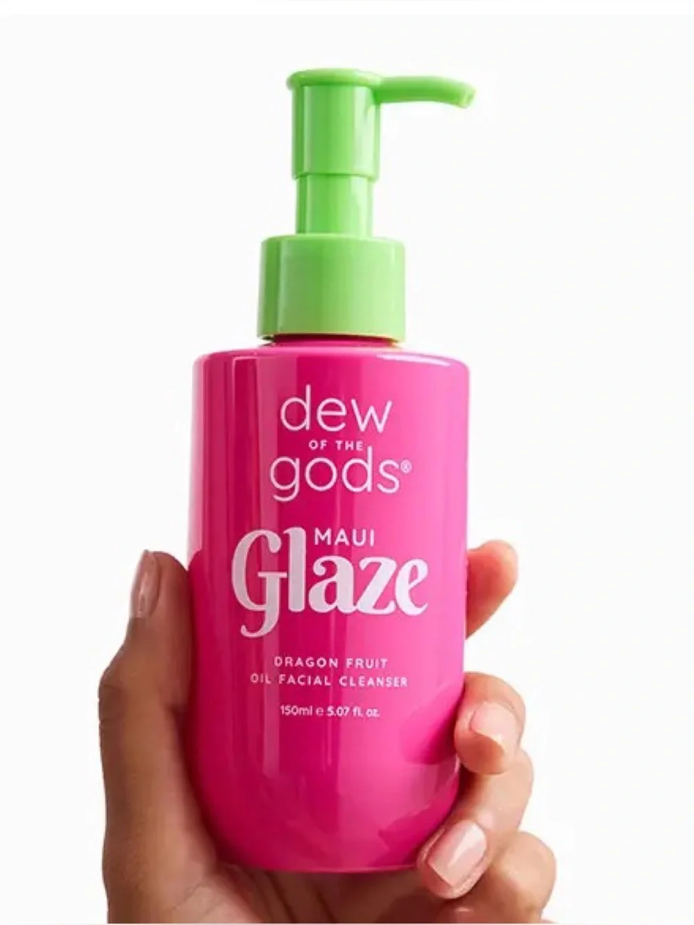 Dew of the Gods Maui Glaze dragon fruit oil facial cleanser